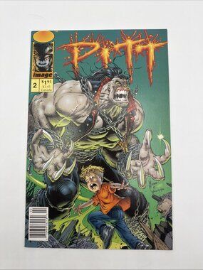 PITT #2 image comics 1993 NEWSSTAND